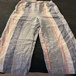 Lou & Grey LOFT Wide Leg Linen Pants